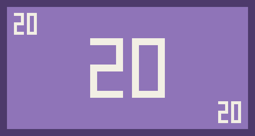 A fictional 20 note